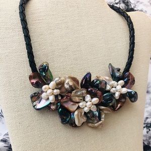 Abalone Floret Necklace